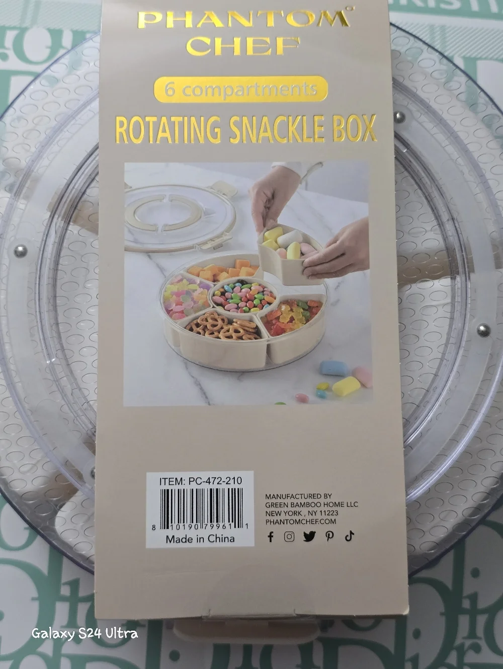 Phantom Chef compartment rotating